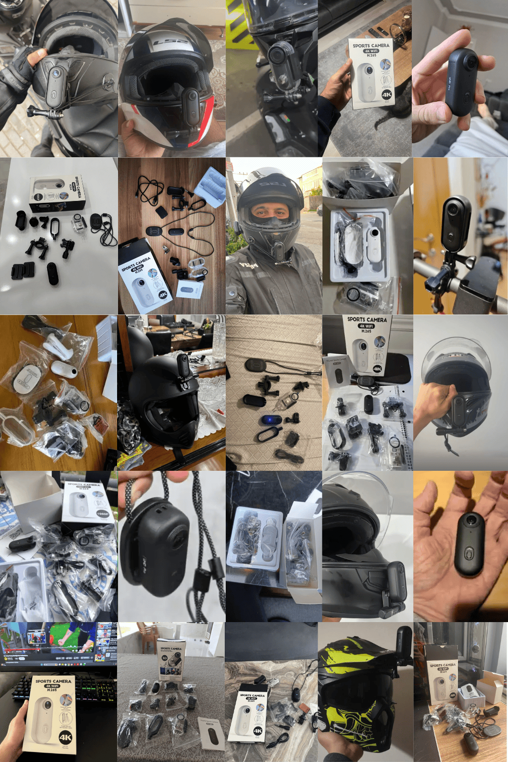 La cámara de acción Vivo Action® 4K